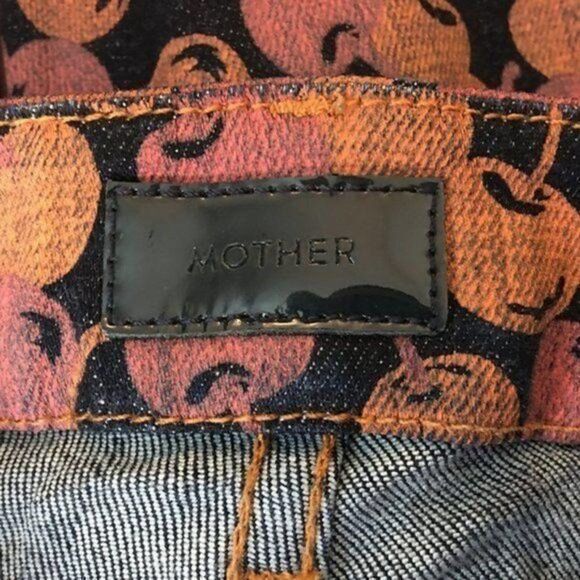 Mother The Looker Jeans Cherry Size 25 w/ 28in Waist - Picture 8 of 16
